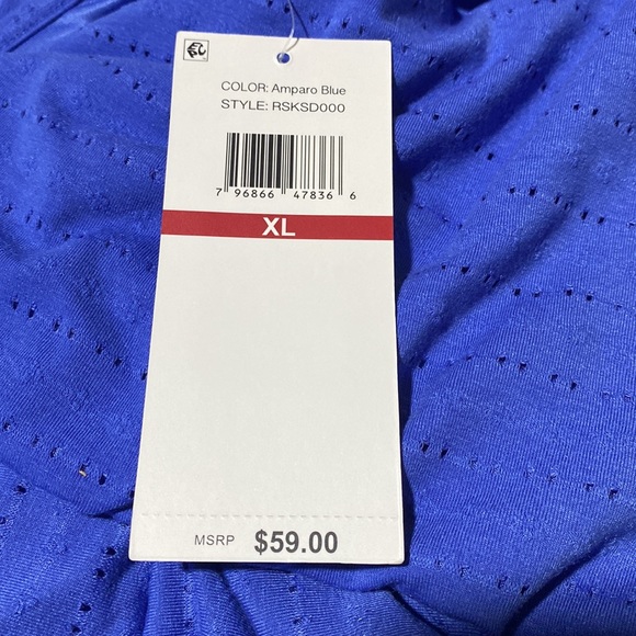 Rafaella Ladies Eyelet Top -  Amparo Blue - Size XL - NWT - Picture 6 of 7